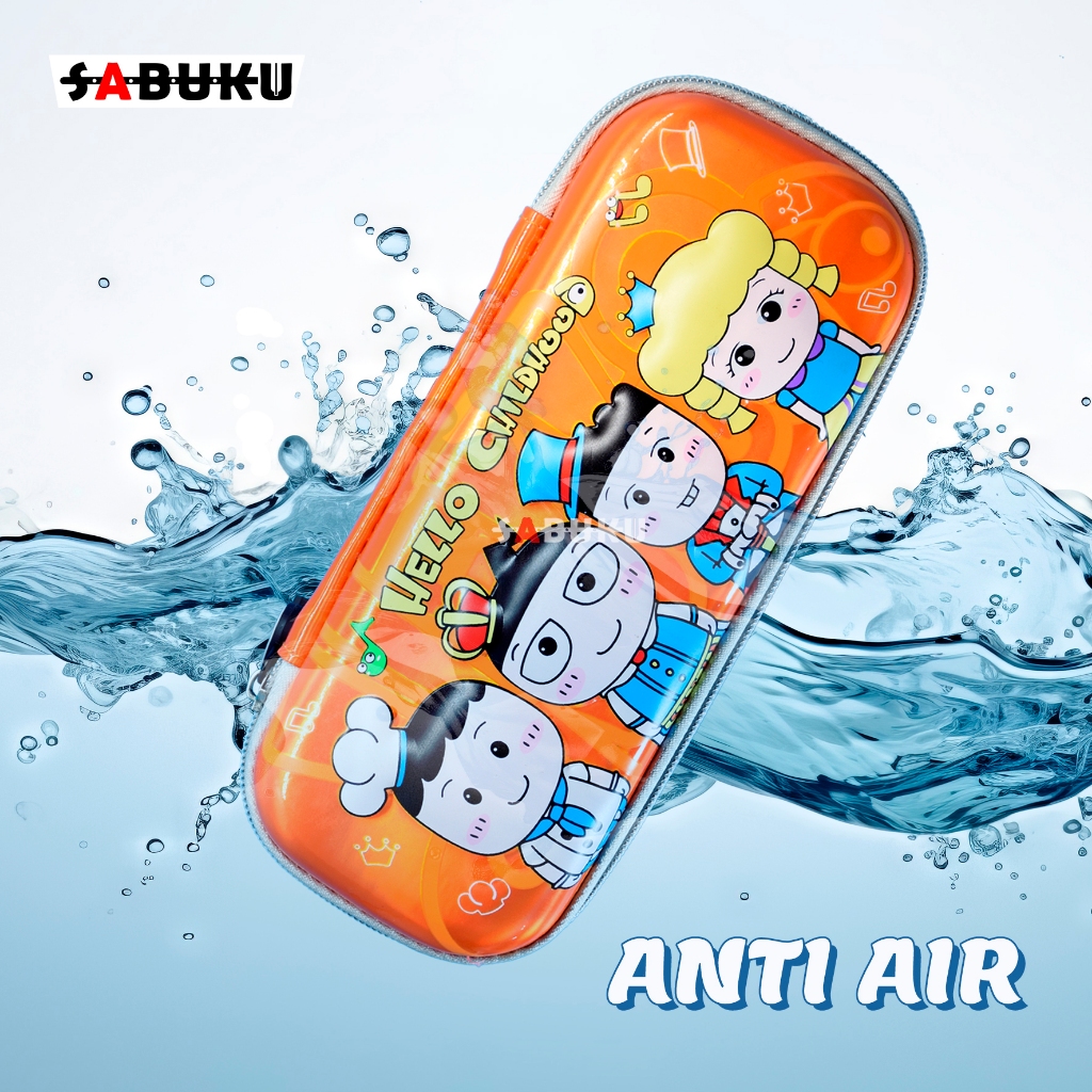 

[S&K] Kotak Pinsil Anak Sekolah 3 D TK/SD Tempat Pinsil Karakter Hello Childhood -SK4010