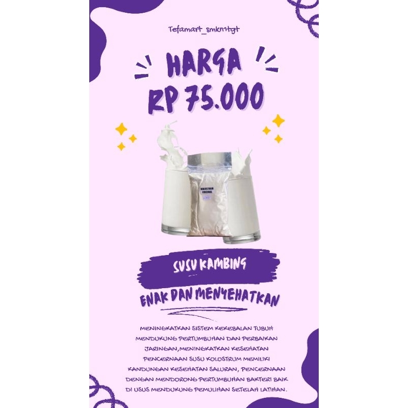 

susu kambing