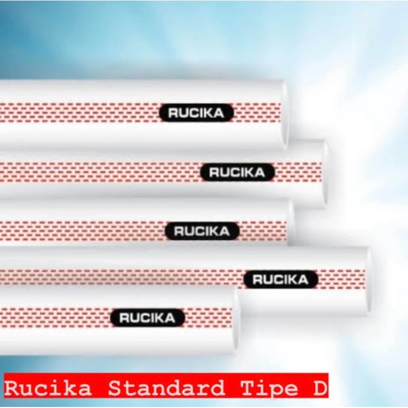 Pipa Paralon PVC Rucika D 3" , 4"