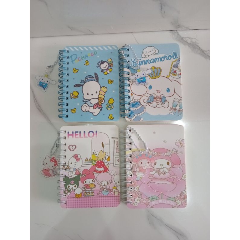 

NOTEBOOK mini Sanrio lucu/buku catatan motif lucu/alat tulis anak school supplies