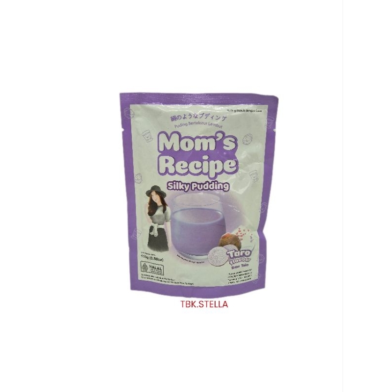 

MOMS RECIPE SILKY PUDING PUDDING TARO 110 GR POUCH