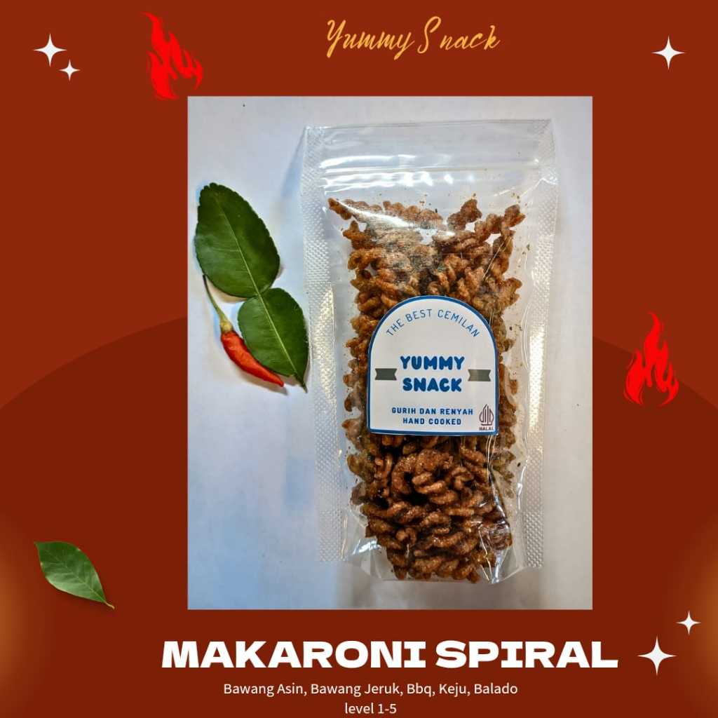 

Makaroni Spiral Gurih Renyah 75 gr