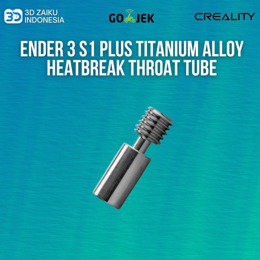 Original Creality Ender 3 S1 Plus Titanium Alloy Heatbreak Throat Tube