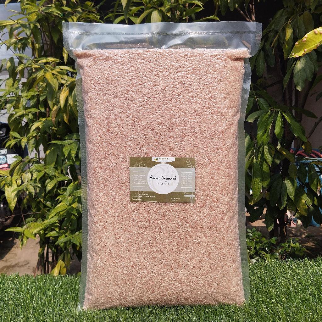 

Beras Merah Sosoh Organik Premium Fresh langsung dari Petani 5kg