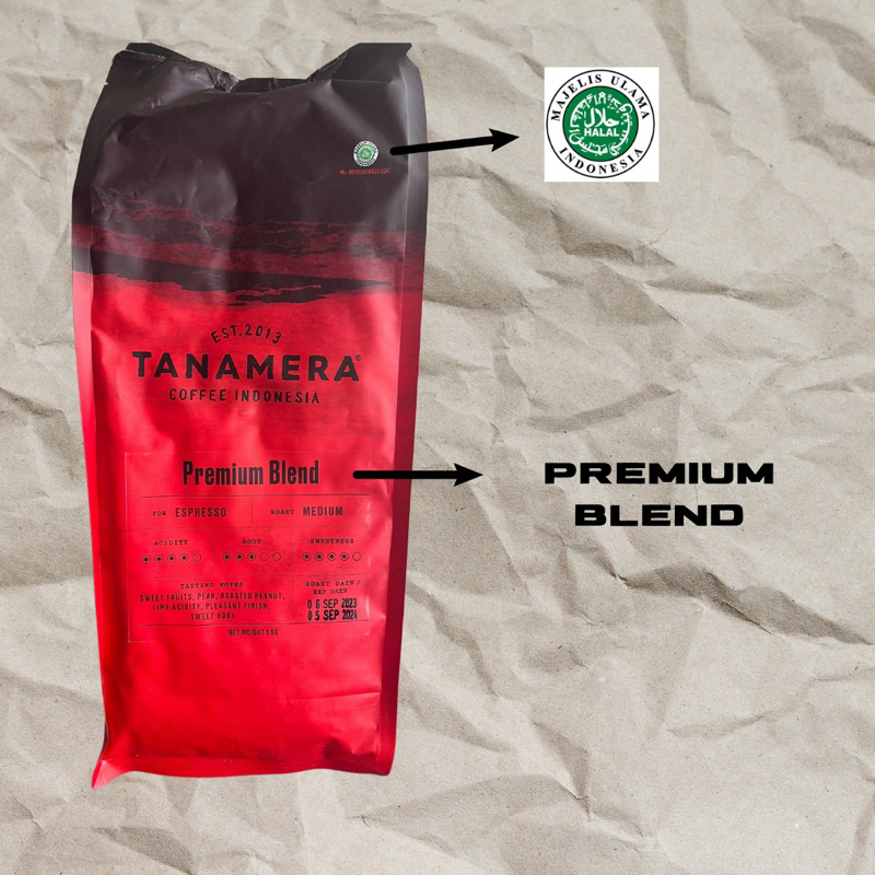 

Tanamera Coffee Premium Blend 1kg