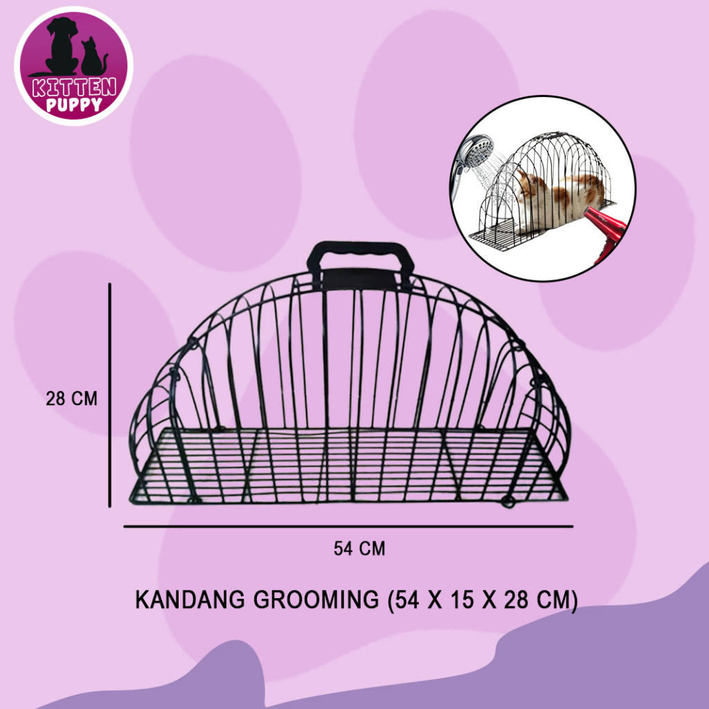 Kandang Gromming Jinjing Kucing Anjing