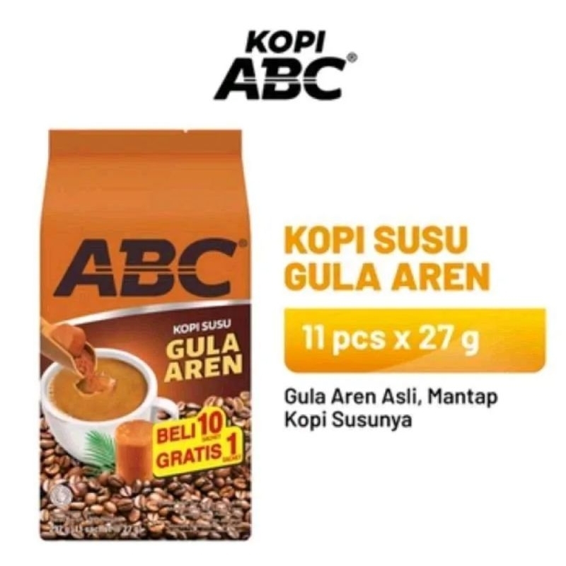 

ABC Kopi Susu Gula Aren [11 x 27 gr]
