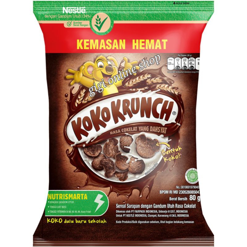 

Nestle Koko Krunch Sereal Anak Rasa Coklat 70g