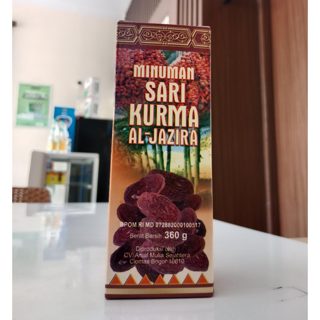 

SARI KURMA AL - JAZIRA 360 GR - MINUMAN SARI KURMA ASLI