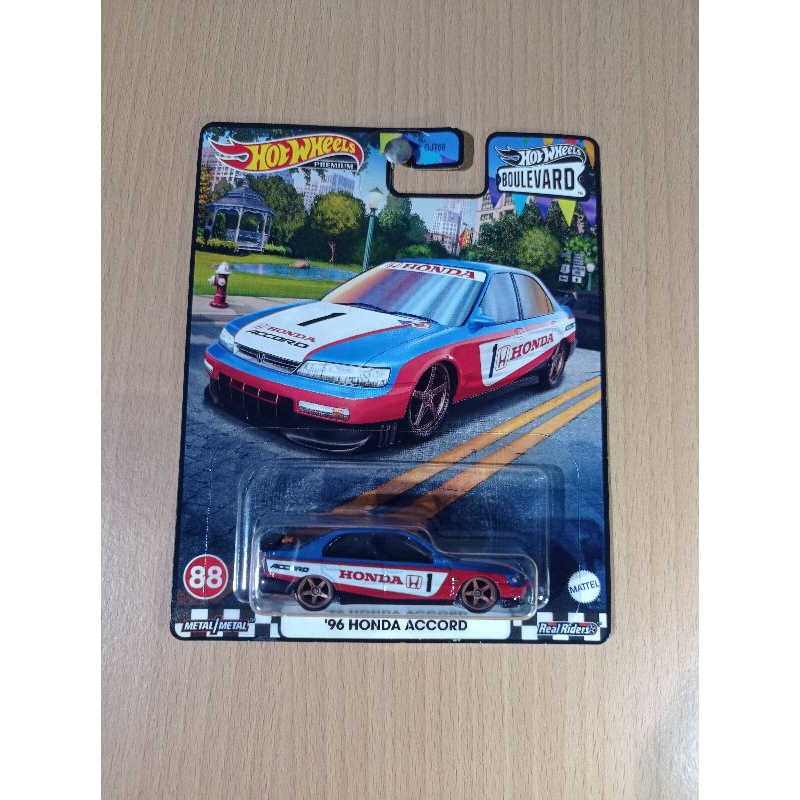 Hotwheels Premium Boulevard Honda Accord - 1996