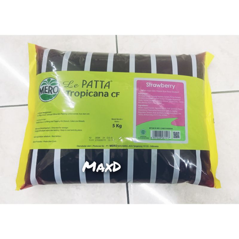 

Mero Le Patta Topkita CF Selai Rasa Strawberry Repack 250gr