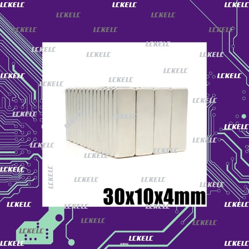 MAGNET NEODYMIUM N52 PERSEGI 30x10x4MM