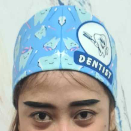 Headcap Dokter Gigi / Topi Medis / Hair Cap Dokter Gigi/ Surgical Cap  / Topi Bedah / Nurse Cap / To