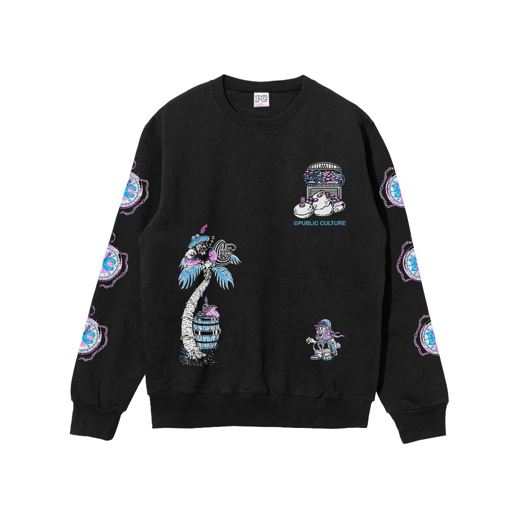 Public Culture - Treasury Sweater - Black