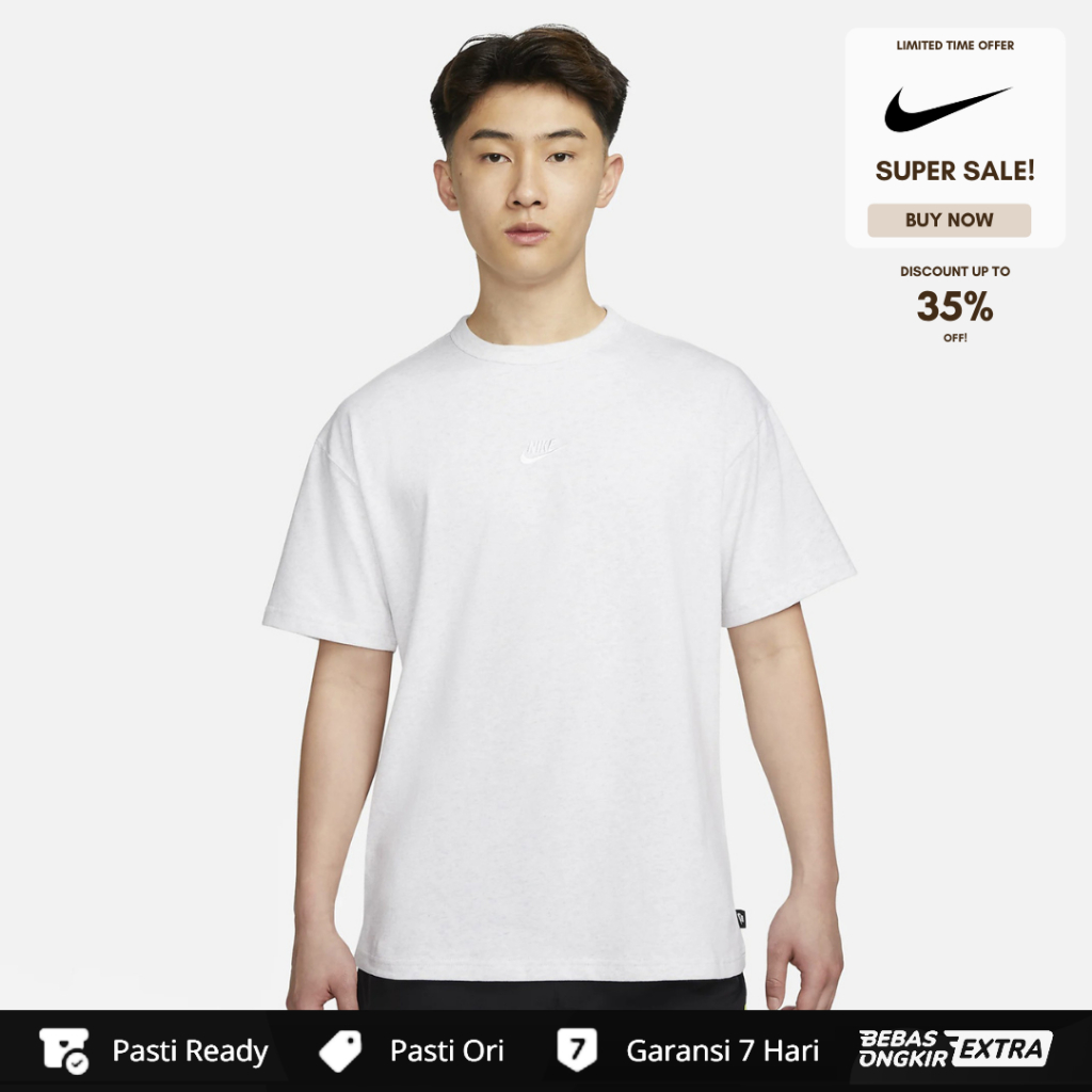 T-Shirt Nike Men's Sportswear Premium Essentials Tee - Birch Heather