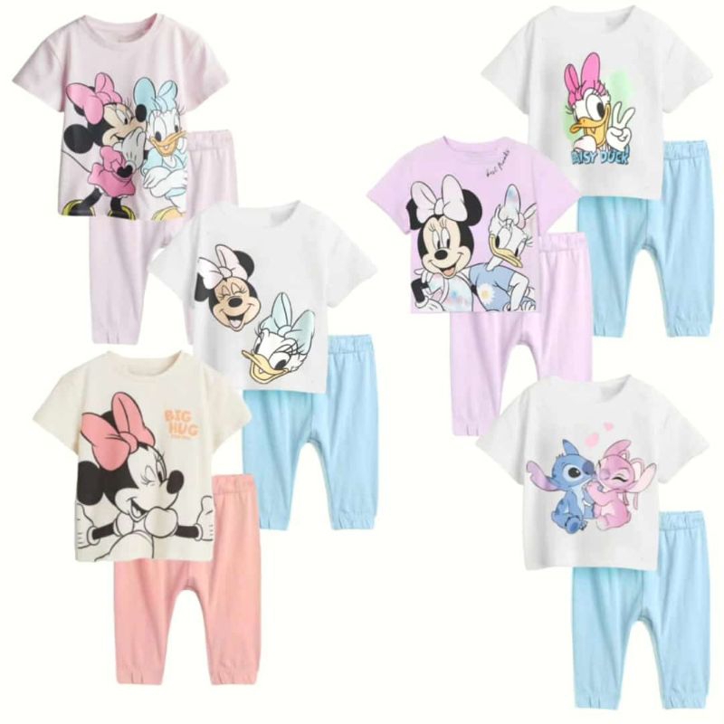 PHI105 Setelan Kaos Celana Baby HM Set Jogger Bayi H&M