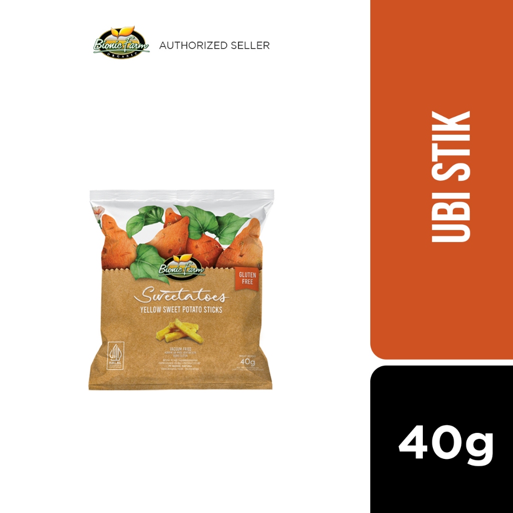 

Bionic Farm Sweetatoes Stik Ubi Madu 40g