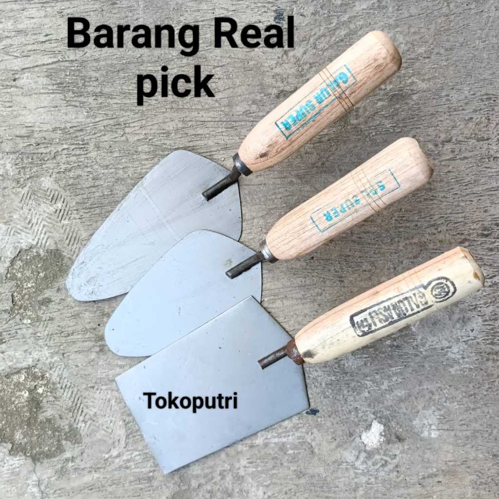 Sendok Semen / Centong semen GALUR ASLI Sendok Semen Galur Poslen PAKET HEMAT 3 pcs