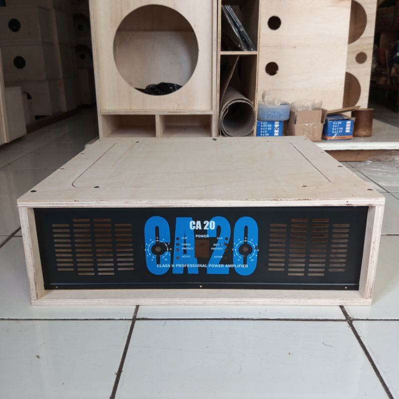 Box power CA 20 siap pakai triplek 12mm
