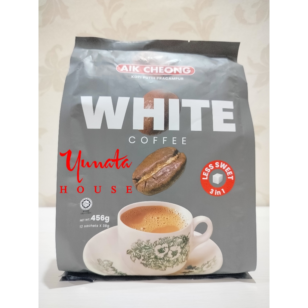 

Aik Cheong Malaysia White Coffee 3in1 Less Sweet [38g x 12s]