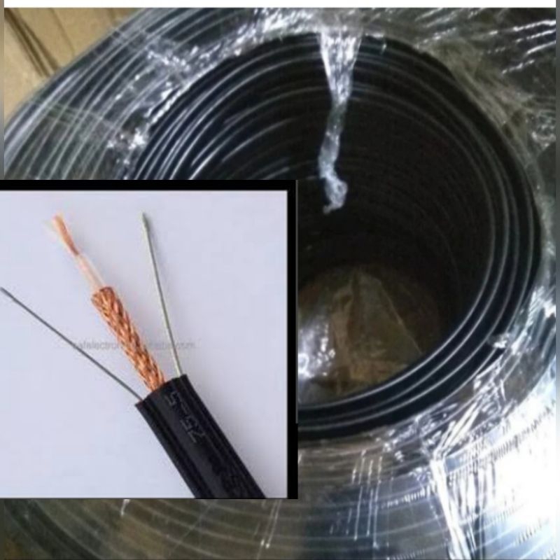 cable lift rg6 coaxial 75ohm/kabel lift elevator 100 meter