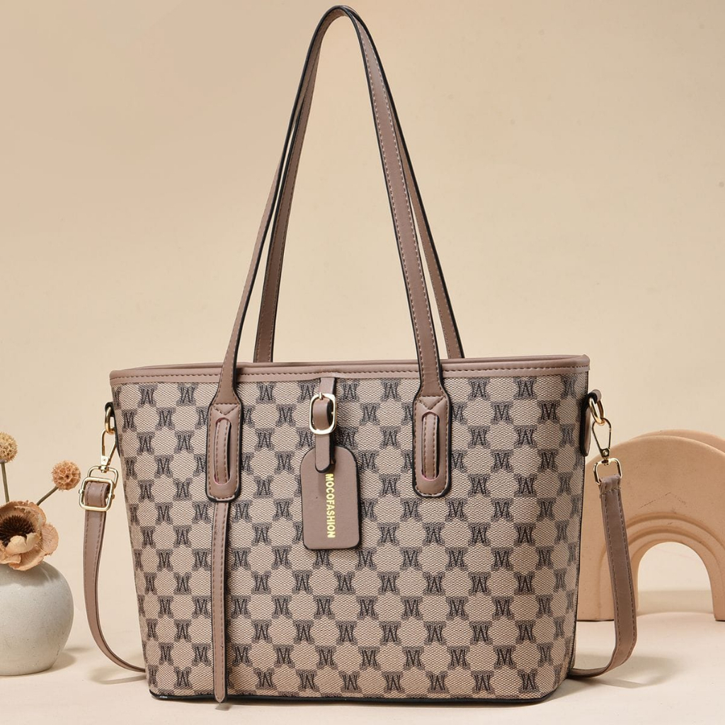 QH Original 699-1 MOCO Tas Selempang Fashion Tas Totebag Kuliah Tag Panjang