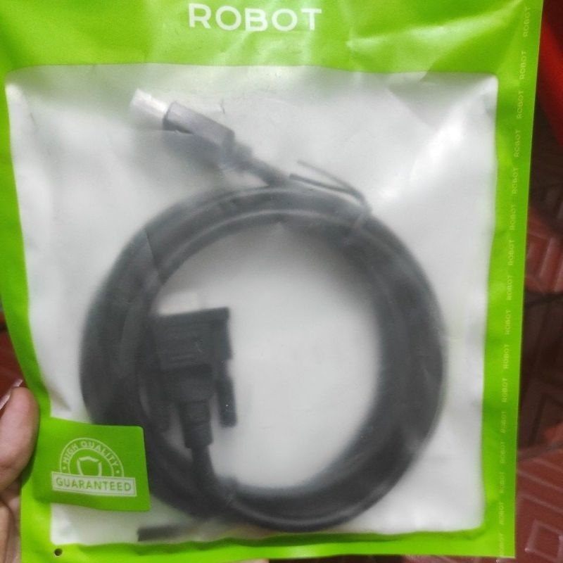 Kabel HDMI to VGA(2m) Robot RHVC02