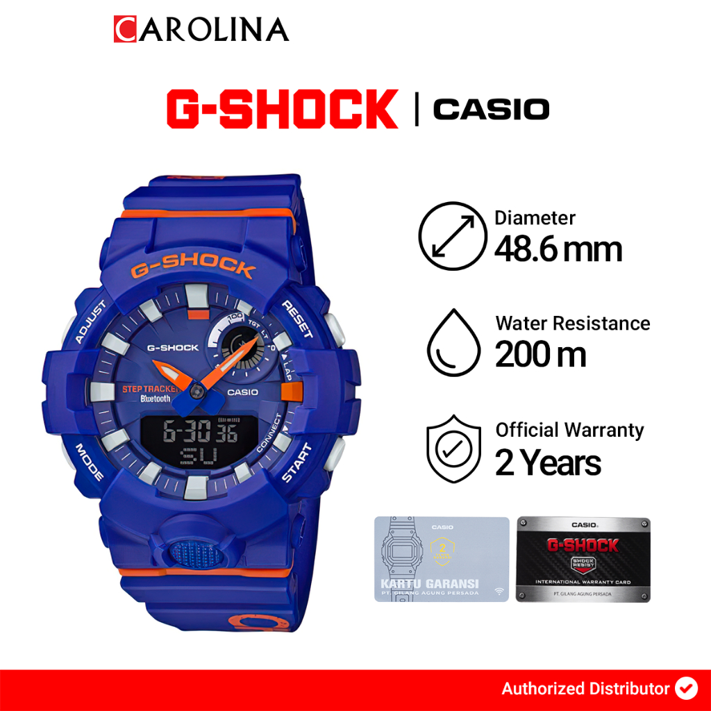 Jam Tangan Pria Casio G-Shock G-Squad GBA-800DG-2A