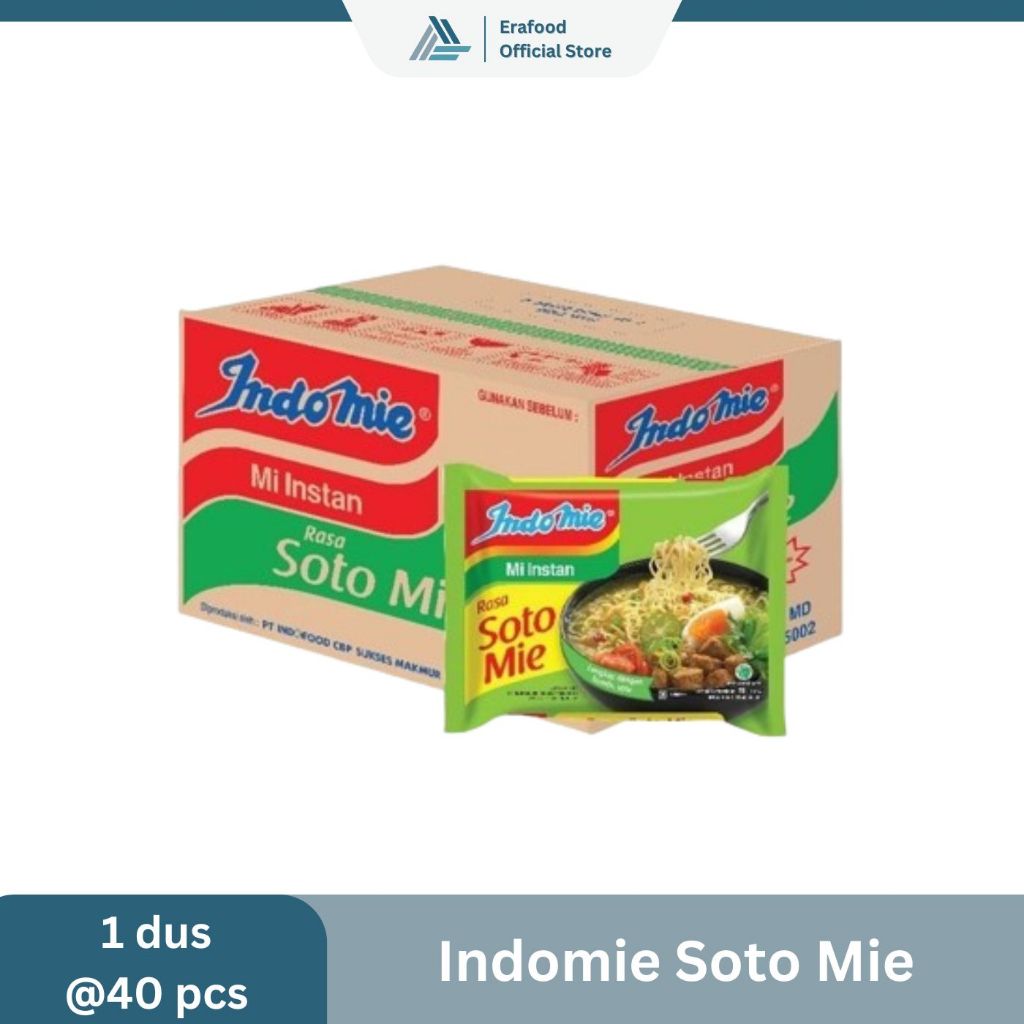 

INDOMIE SOTO MIE - 1 DUS @40PCS
