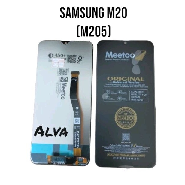 LCD MEETOO Samsung M20(M205) Lcd Fullset Touchscreen Sam M20 Original Meetoo
