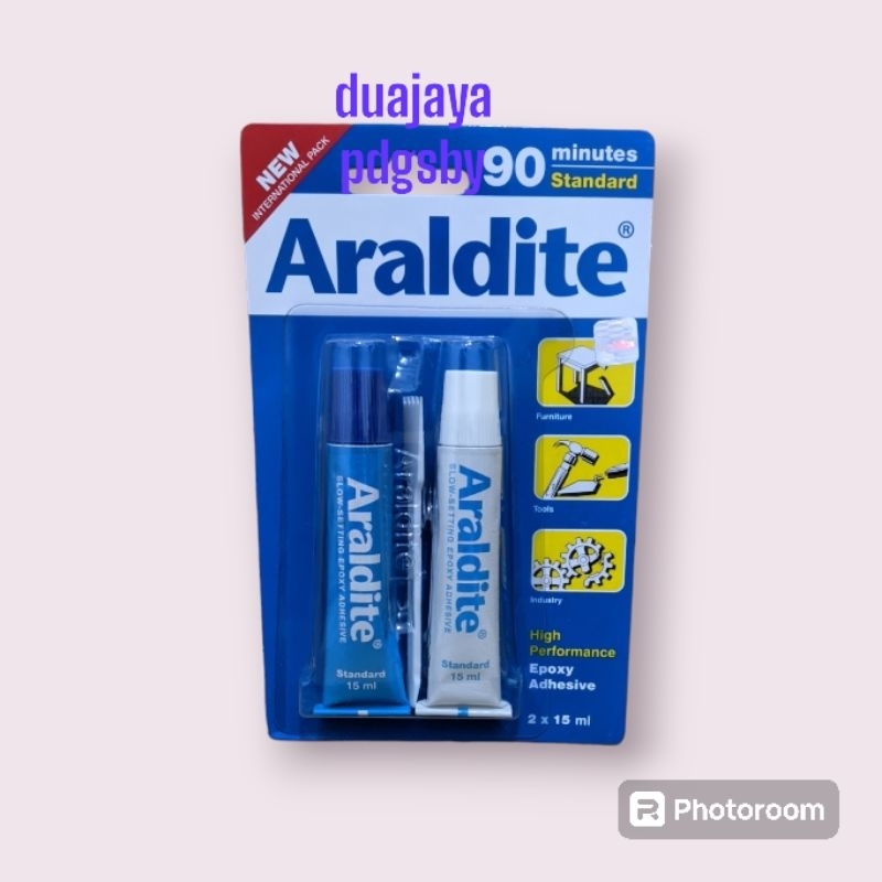 

Lem araldite besi lem araldit biru epoxy asli 90 menit alteco tiga ton (DLFL)