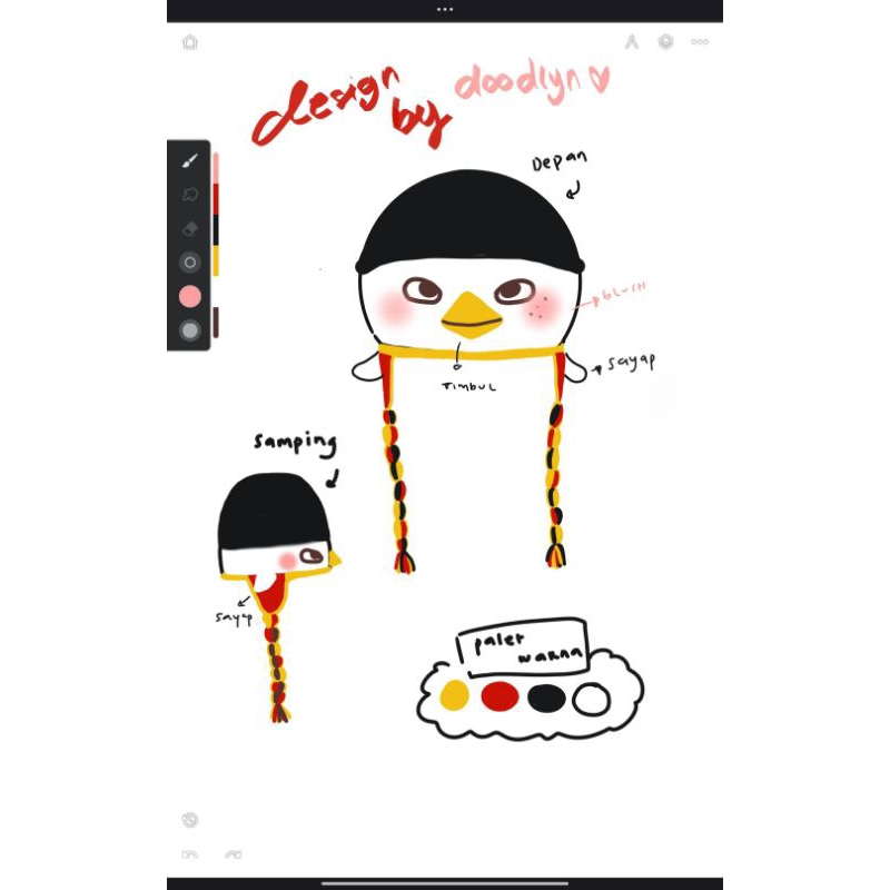 custom RIIZE SOHEE earflap hat