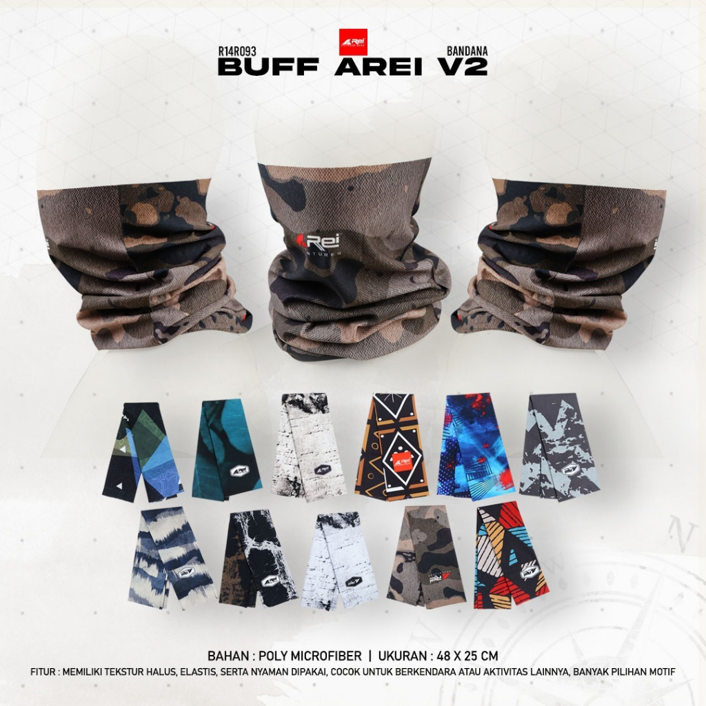 Buff Bandana Arei V2 Arei Outdoorgear