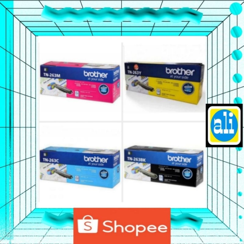 TONER BROTHER TN-263BK TN-263C TN-263Y TN-263M ORIGINAL