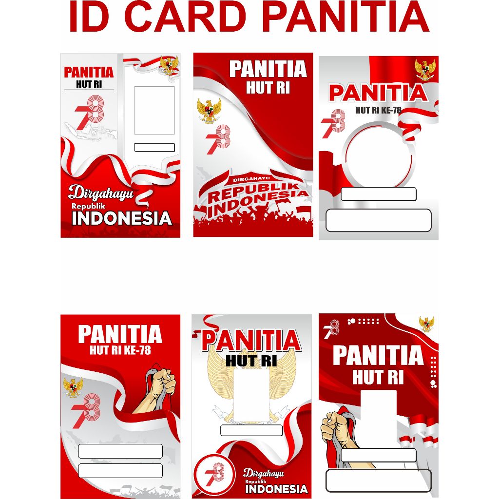 

ID CARD NAME TAG PANITIA
