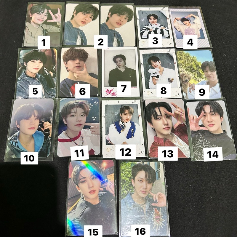 PHOTOCARD PC SKZ I.N JEONGIN CHANGBIN SEUNGMIN 5STAR ROCKSTAR LD GA SOUNDWAVE SW LUCKY DRAW GIVEAWAY