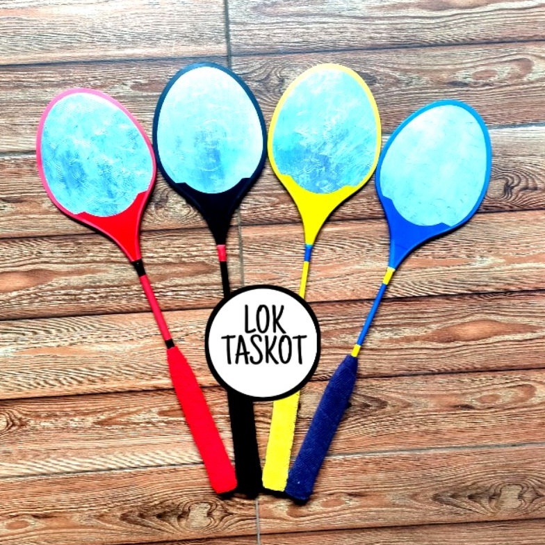 KODE U69V Raket Toktak  Raket Toktak Gagang Fiber  Raket Toktak Gagang Carbon