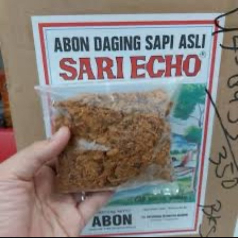 

Abon Sapi Asli Sari Echo 100g