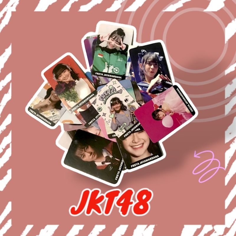 PHOTOCARD 2 SISI JKT48 FREYA isi 25 PCS