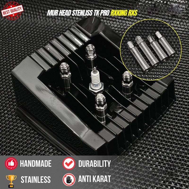 MUR HEAD MURHEAD VARIASI RX KING RX K RXS CNC BY TKPRO 1set 4pcs