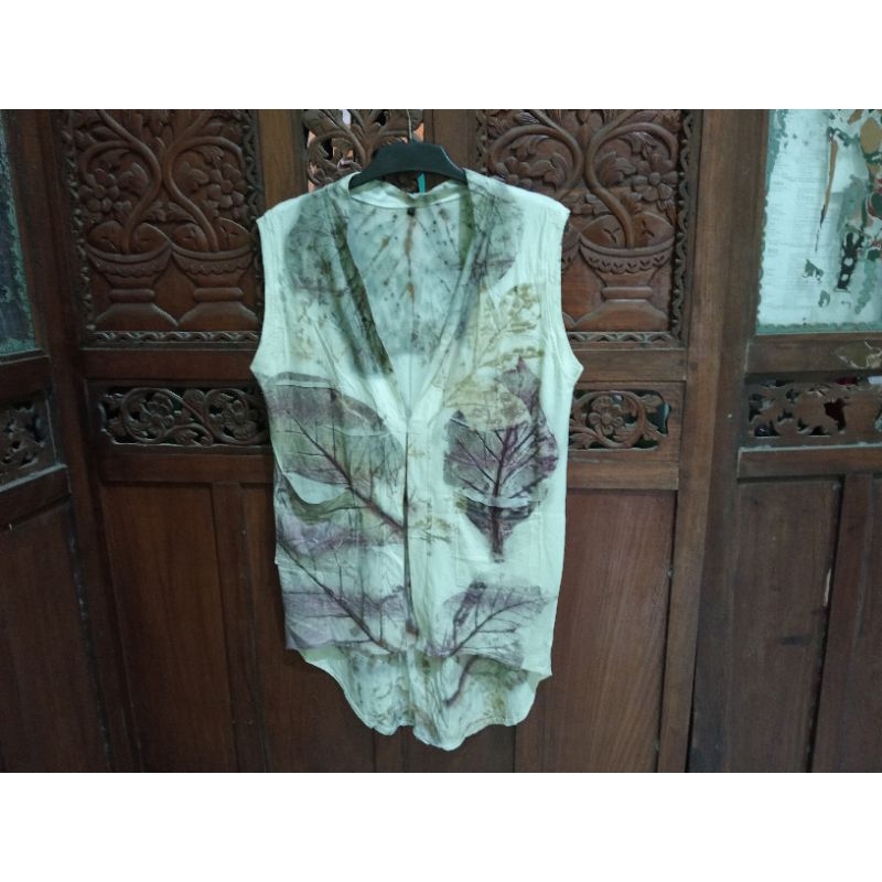 outer wanita Ecoprint