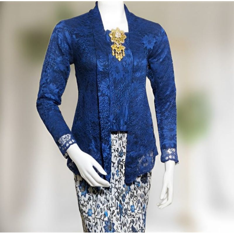 HOT PRODUCT SETELAN KEBAYA KUTU BARU MODERN LENGAN PANJANG KUTU BARU KERAH SANGHAI BAJU KONDANGAN