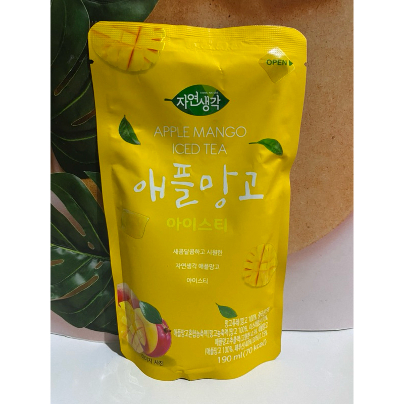 

[ PROMO ] WETOU NATURETHINK / MINUMAN KOREA MANGGA 190ml