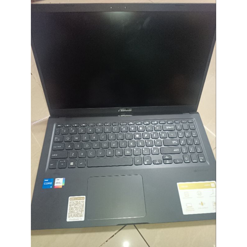 Laptop Asus Vivobook F1500 Intel Core I5-11357G Ram 8GB DDR4 M.2 Nvme 256GB Layar 15,6 Inci
