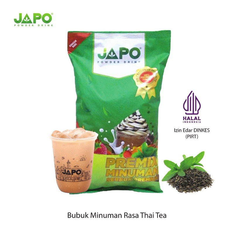 

Japo Thai Tea Bubuk Minuman Premium 1kg