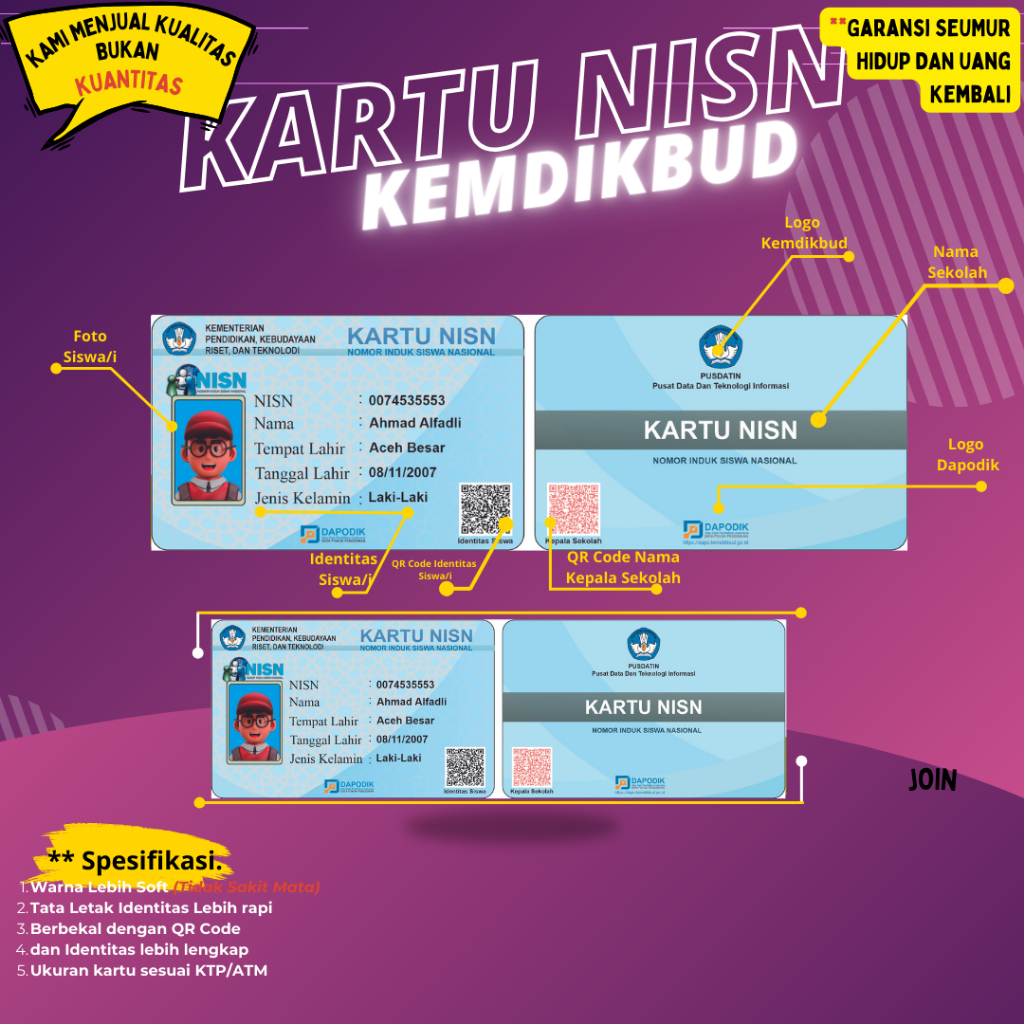 

Kartu NISN