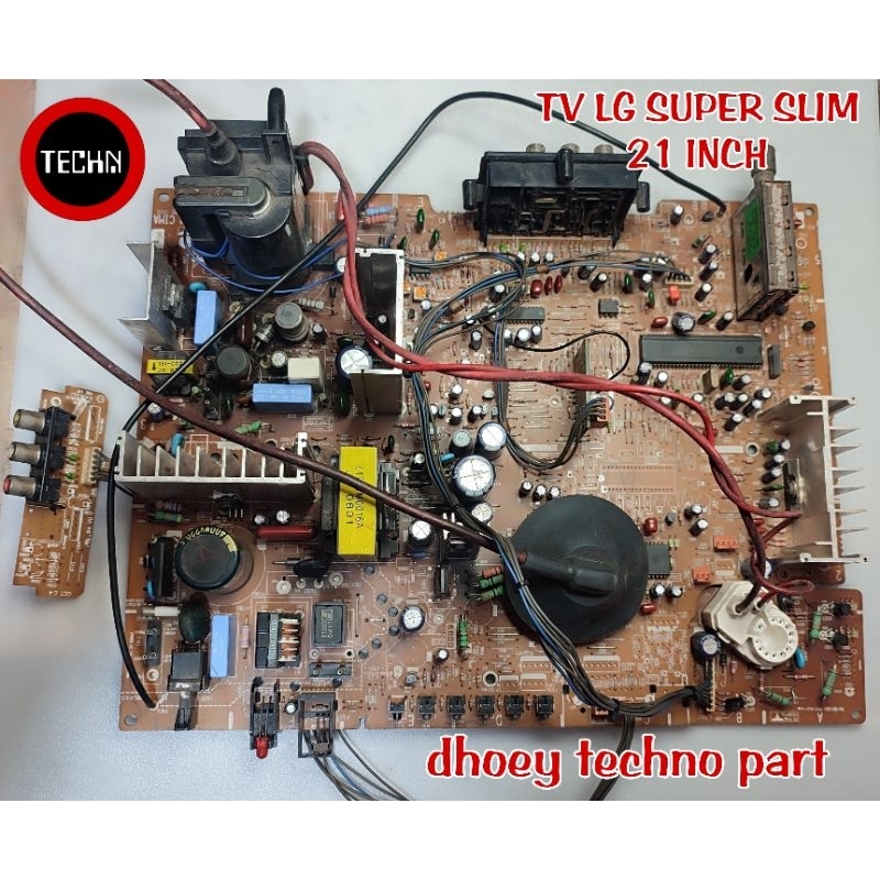 MESIN TV LG SUPER SLIM 21 INCH SECOND NORMAL
