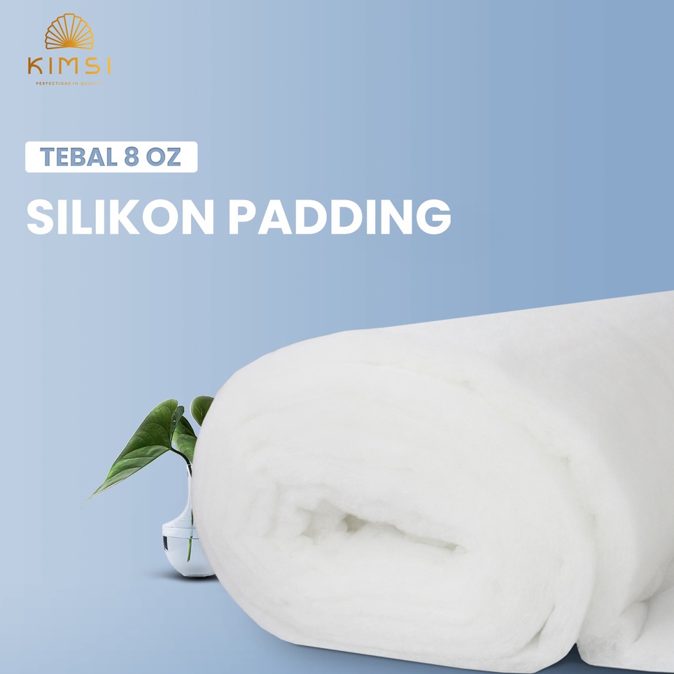 Silikon dacron padding lembaran tebal 8Oz meteran termurah 1 meter
