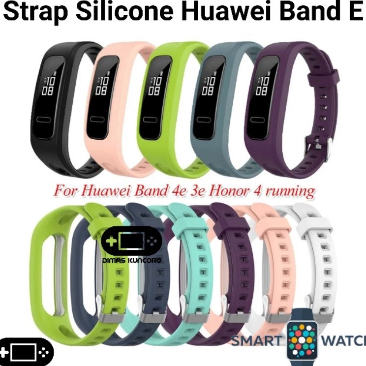 Strap Silicone Huawei Band E Silikon 3e 4e Honor 4 Running 5 Basketball Version