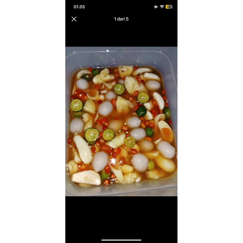 

ready asinan buah segar